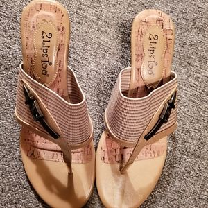 2 Lips too sandles